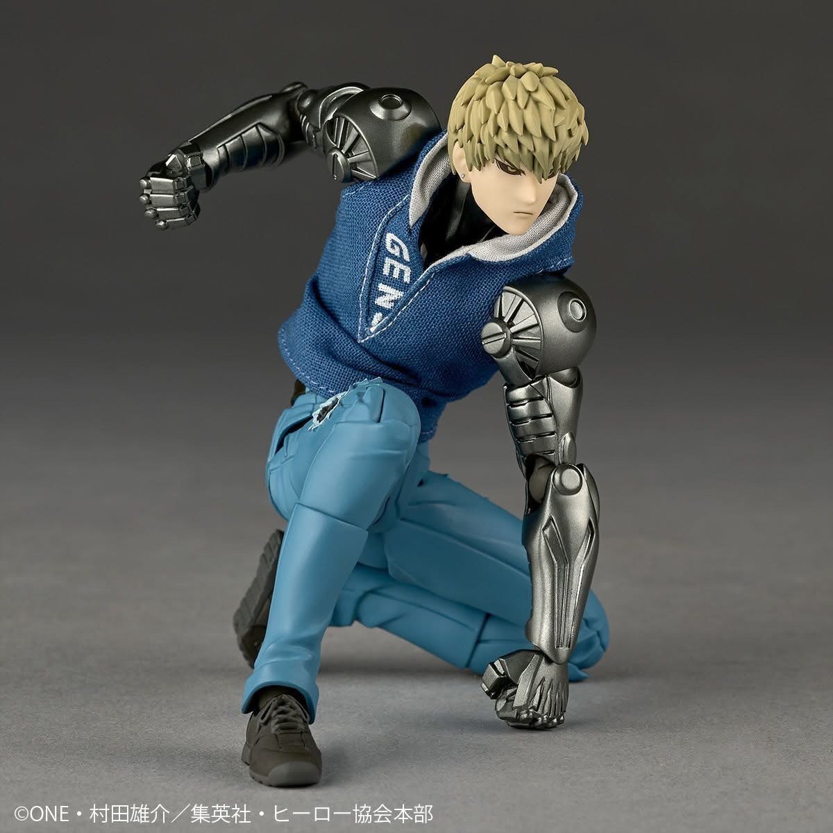 Pre-order : Revoltech Amazing Yamaguchi Genos (ONE-PUNCH MAN) Action Figure [with Bonus] by Kaiyodo