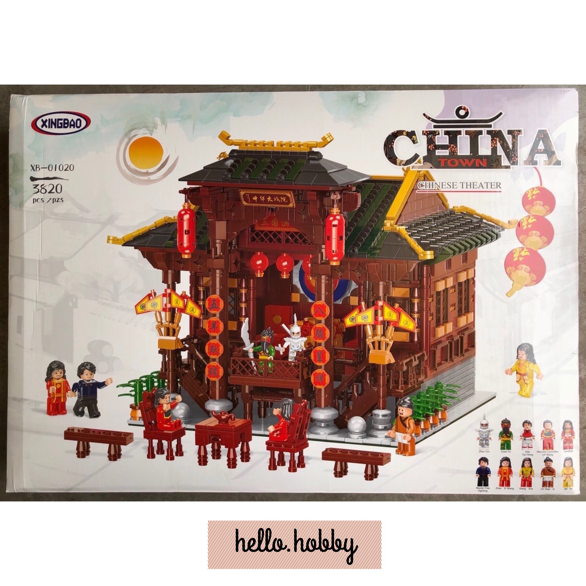 Xingbao XB-01020 Chinese Theater 3820pcs