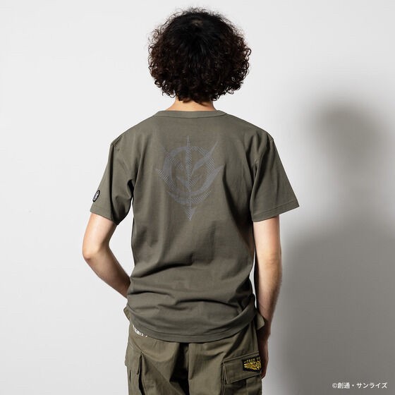 PRE-ORDER : STRICT-G.ARMS "Mobile Suit Gundam" Henley Neck Short Sleeve T-shirt Reflector