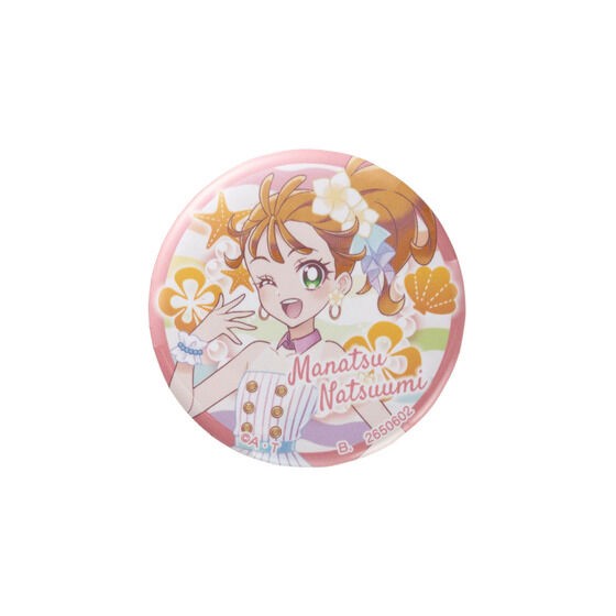 PRE-ORDER : Pretty Cure All Stars Dress Up Series Can Badge (Tropical Ju! Pretty Cure Set)