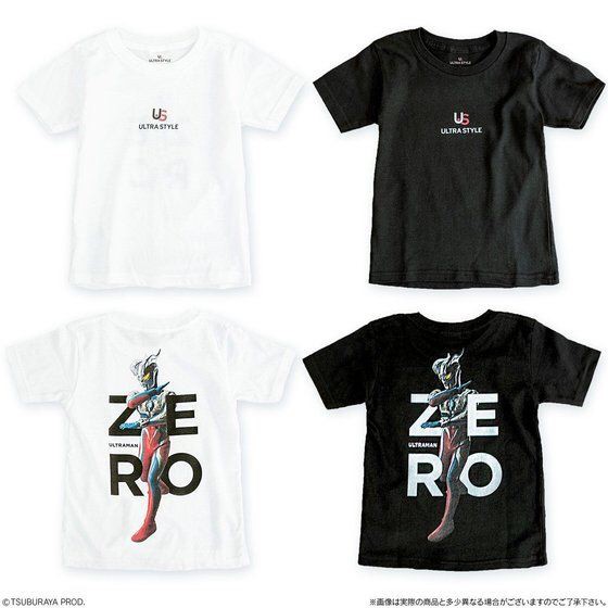 PRE-ORDER : ULTRA STYLE Kids Short Sleeve T-shirt Ultraman Zero