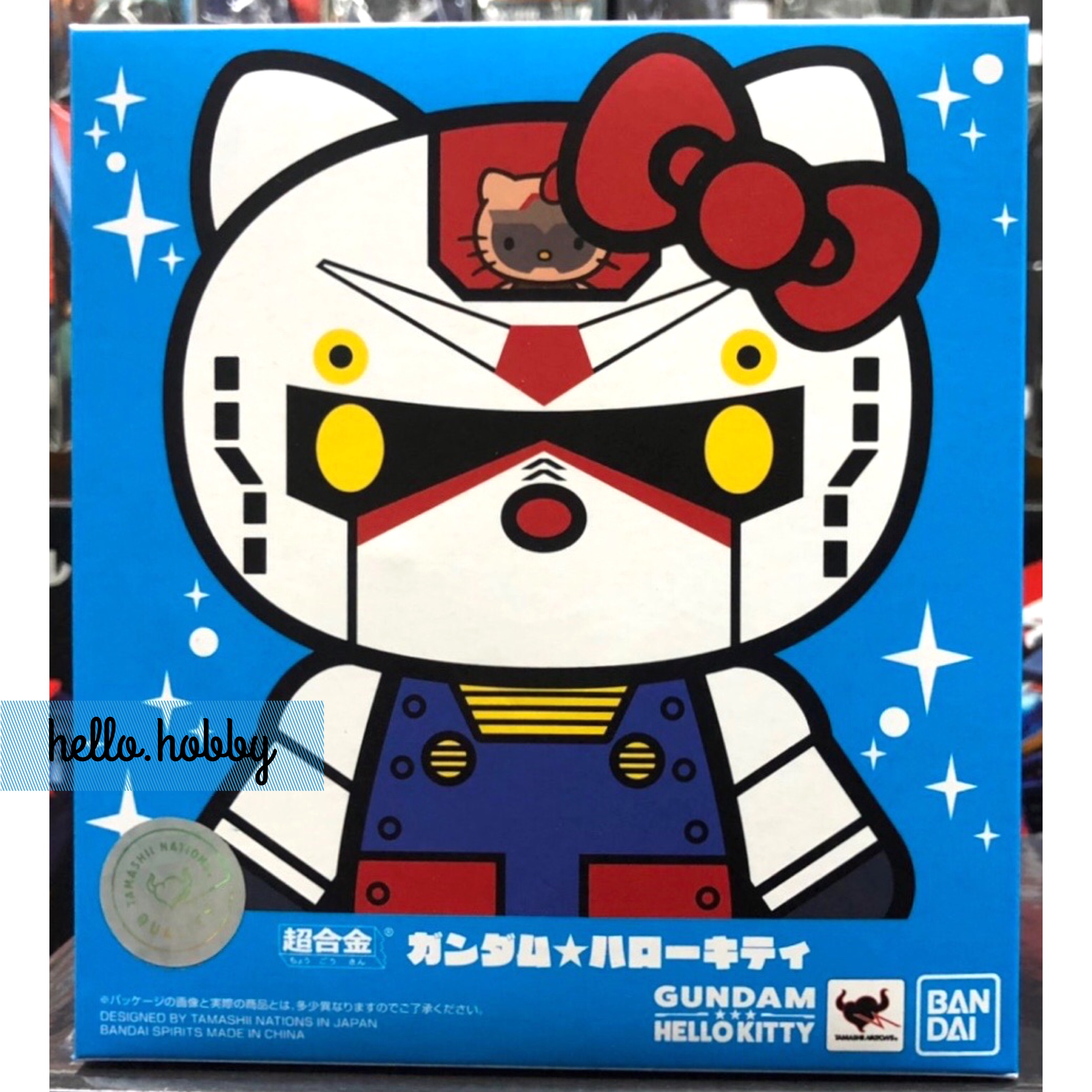 CHOGOKIN RX-78-2 Gundam x Hello Kitty by Bandai
