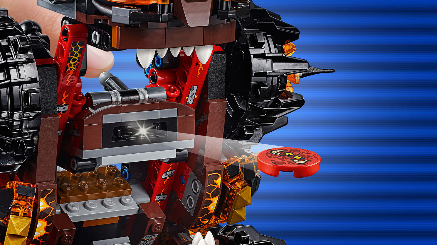 SY800 General Magmar's Siege Machine Of Doom 327pcs