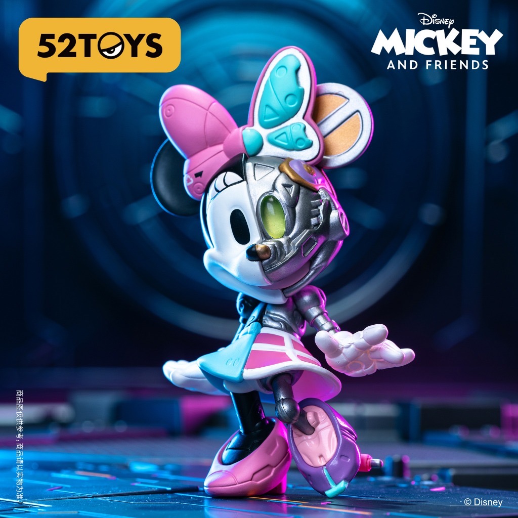 โมเดล ได้ 1 ตัว | Disney - Mickey and Friends Cyborg Series by 52Toys