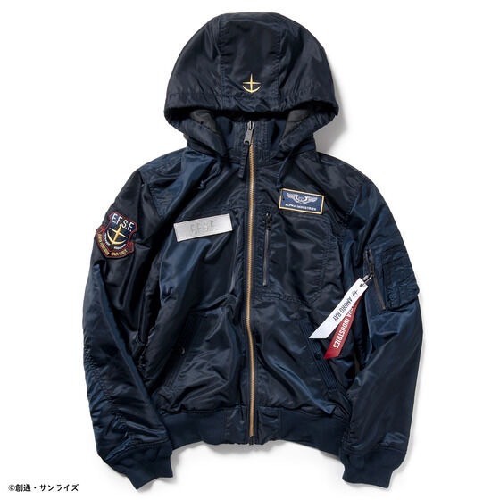 PRE-ORDER : STRICT-G ALPHA Hooded Rib Jacket "Mobile Suit Gundam"