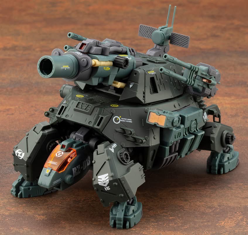 Pre-order : 1/72 Zoids: RZ-013 Cannon Tortoise Marking Plus Ver. Plastic Model Kit by Kotobukiya