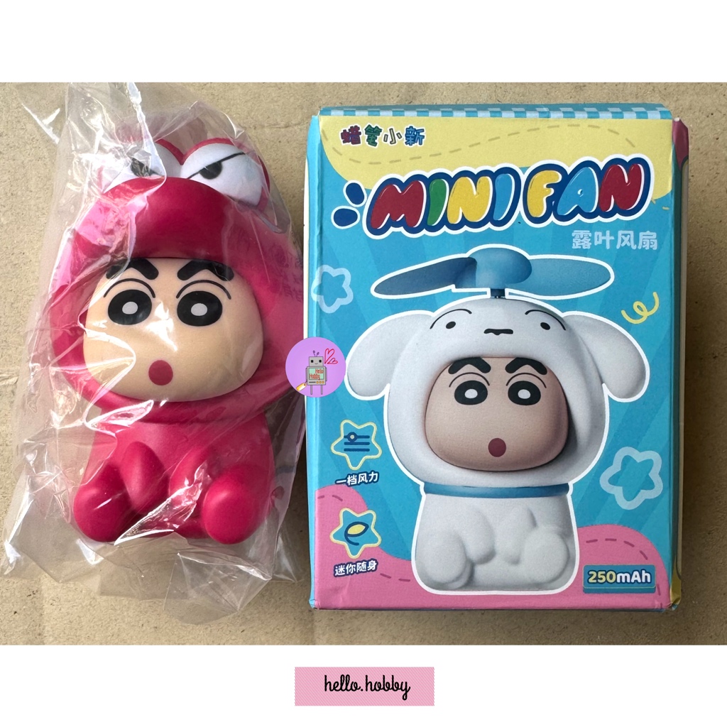 พัดลมมือถือ ชินจัง ลิขสิทธิ์แท้ Crayon Shinchan Mini Fan