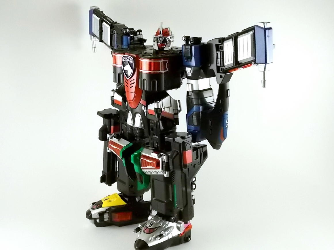 Tokusou Sentai Dekaranger - DX Dekawing Robo (Patwing 1-5) by Bandai (มือสองสภาพ 99%)