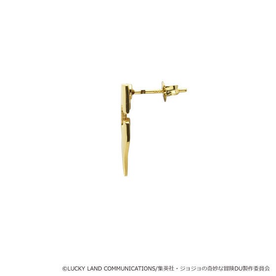 PRE-ORDER : [JAM HOME MADE Collaboration] JoJo's Bizarre Adventure: Diamond is unbreakable Rohan Kishibe G Pen Motif Earring (for one ear)