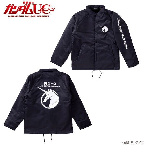 PRE-ORDER : Mobile Suit Gundam UC Mark Coach Jacket with Back Boa