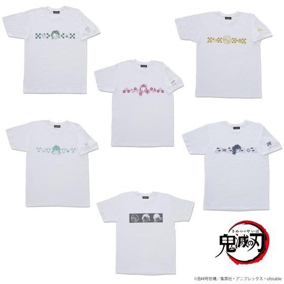 PRE-ORDER : Demon Slayer: Kimetsu no Yaiba Motif T-shirt White