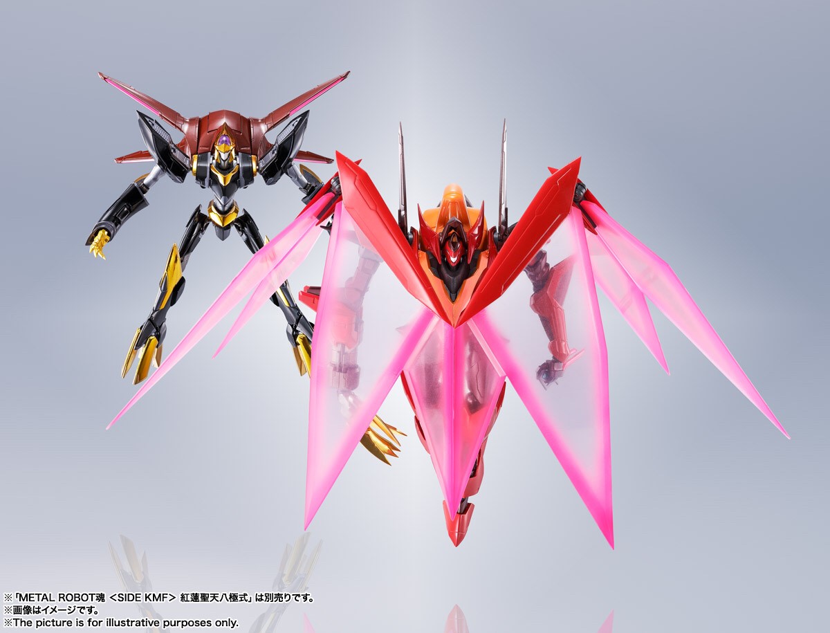 Pre-order : METAL ROBOT SPIRIT SIDE KMF SHINKIROU ACTION FIGURE