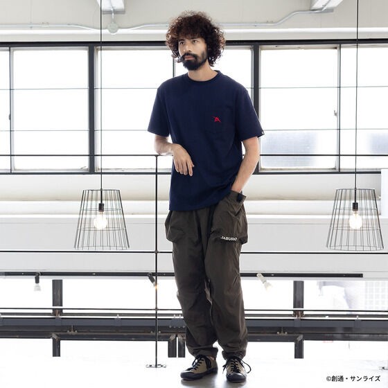 PRE-ORDER : STRICT-G "Mobile Suit Gundam" T-shirt with Short Sleeve Pocket