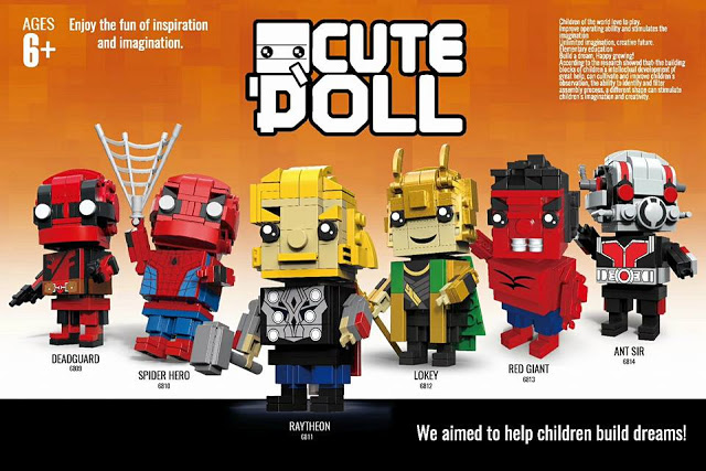 Decool 6809-68214 Super Heroes Set