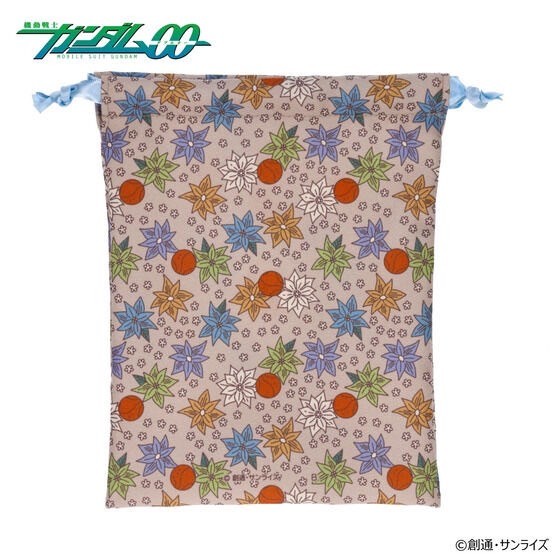 PRE-ORDER : Mobile Suit Gundam 00 Flower Motif Item Purse