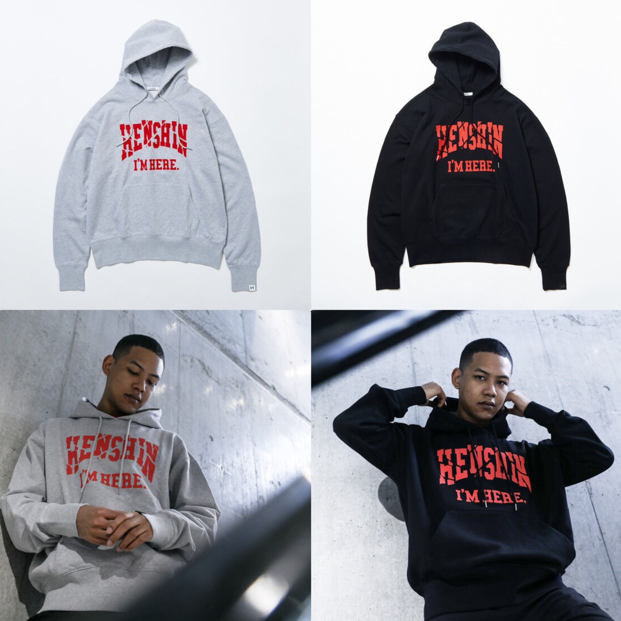 PRE-ORDER : Design Hoodie -College- | HENSHIN by KAMEN RIDER