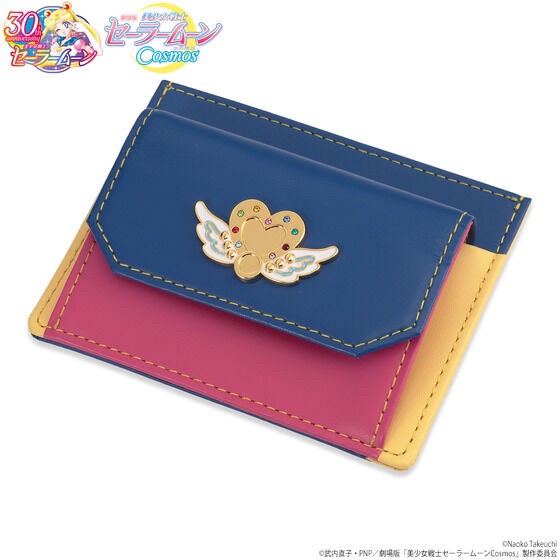 PRE-ORDER : Movie version "Pretty Guardian Sailor Moon Cosmos" Leather Accessory Series Thin Wallet