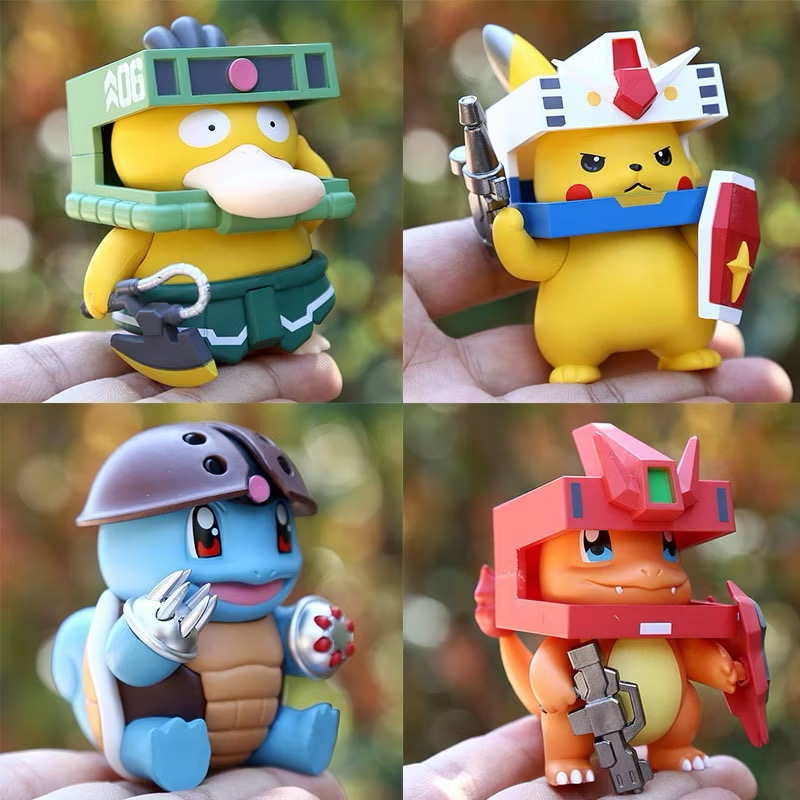Pokemon x Gundam - Pokémon Mecha Dream Cosplay Series (Set of 4)