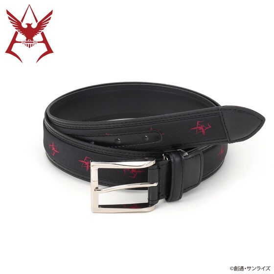 PRE-ORDER : Mobile Suit Gundam Leather Item Collection Belt Char Design