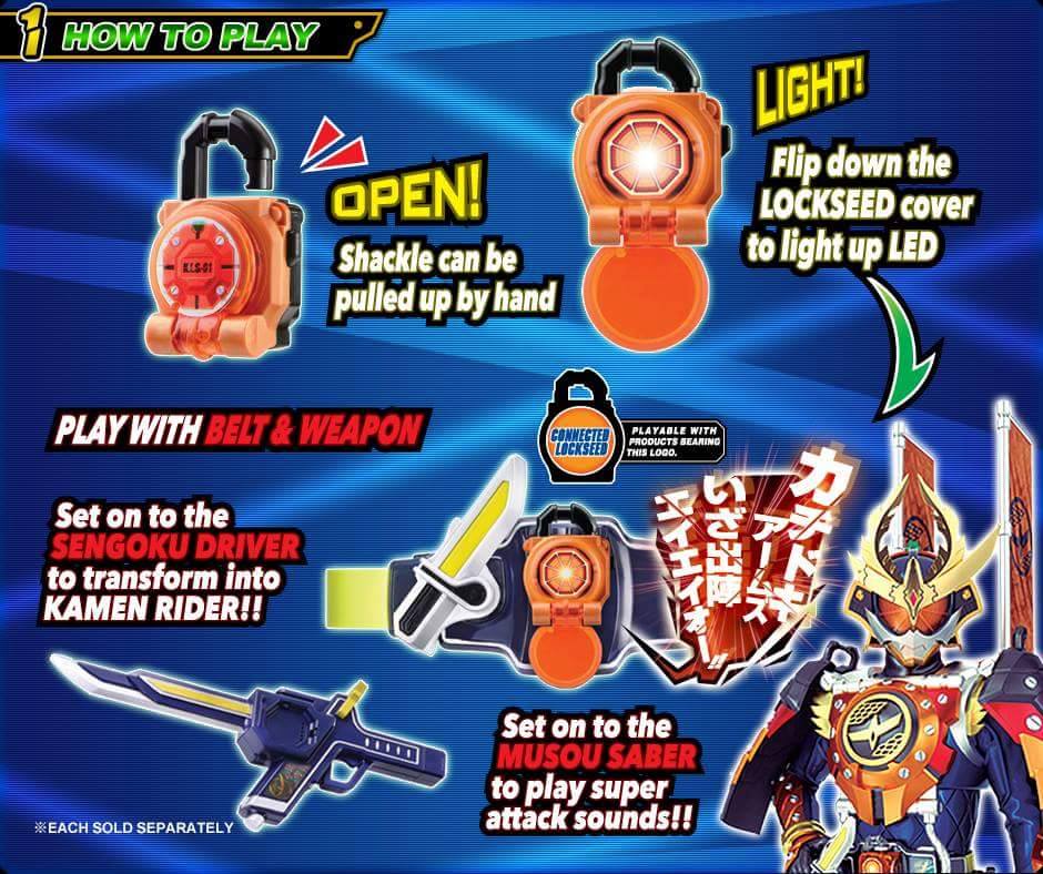 Masked Rider GAIM - Kachidoki Lockseed by Bandai
