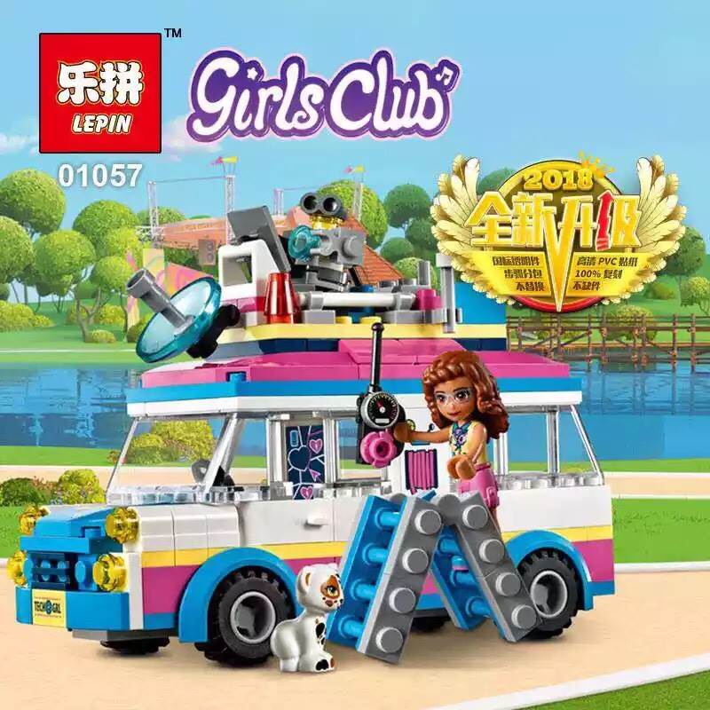 Lepin 01057 Friends Olivia's Mission Vehicle 249pcs