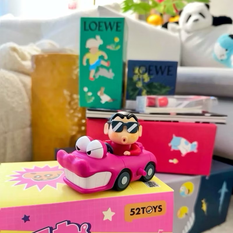 ร้าน🇹🇭 พร้อมส่ง✨ โมเดลชินจังได้ 1ตัว ไขลานดุ๊กดิ๊ก Crayon Shinchan Dynamic Shin-Vibes Series by 52Toys