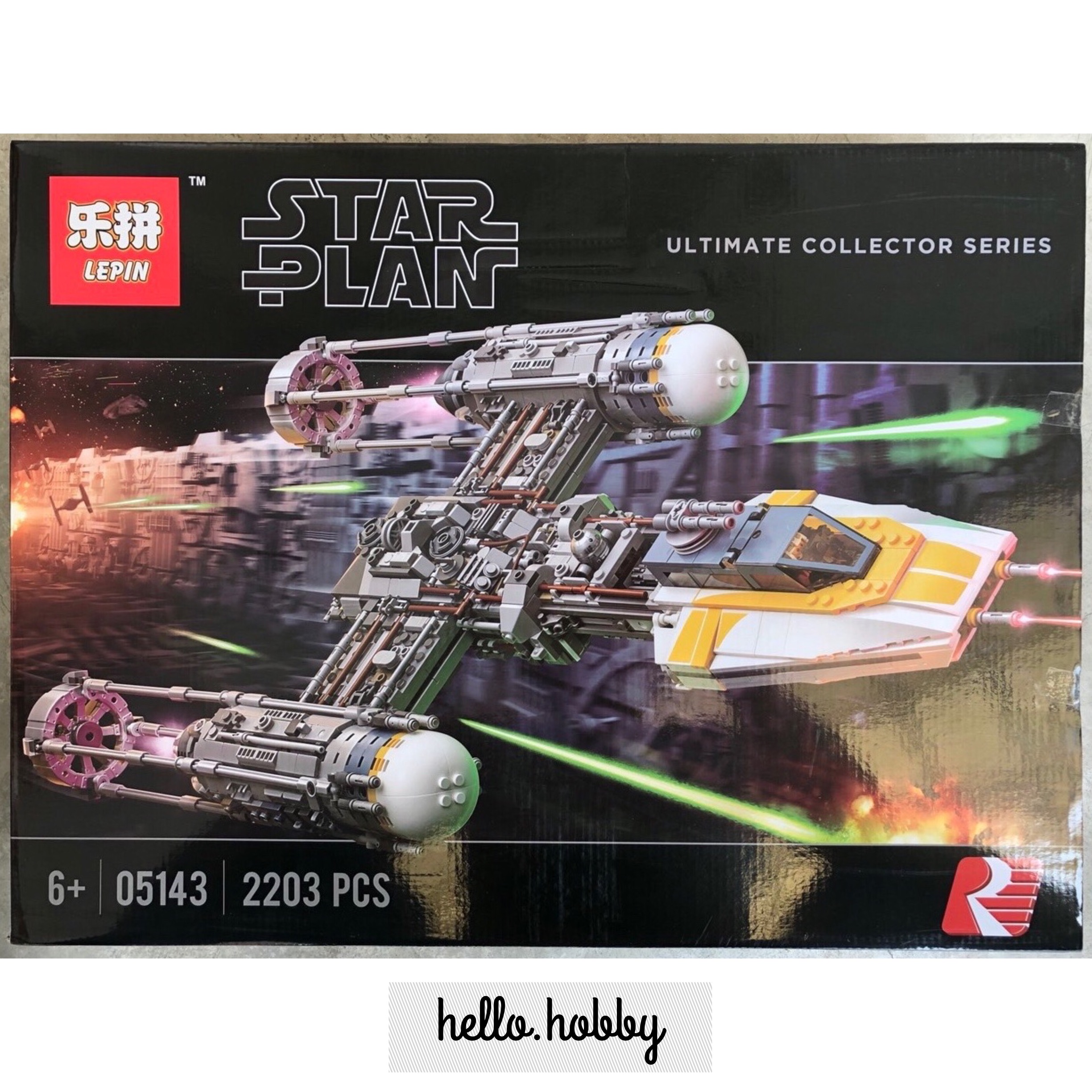 Lepin 05143 Star Wars Y-Wing Starfighter 2203pcs