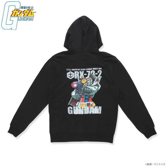 PRE-ORDER : Mobile Suit Gundam Full Color Zip Hoodie