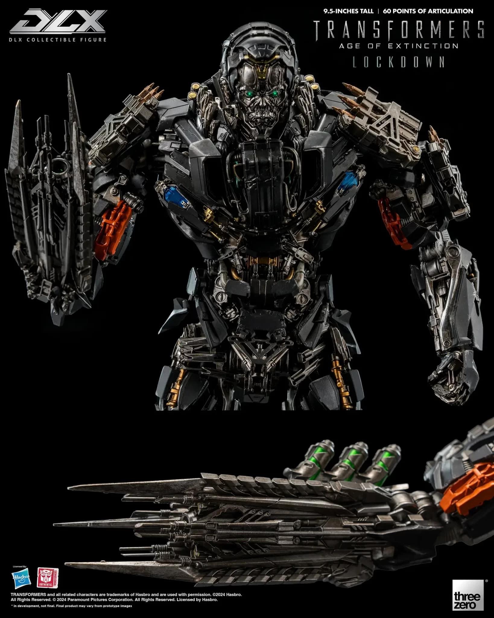 Pre-order : Transformers: Age of Extinction DLX Lockdown by ThreeZero