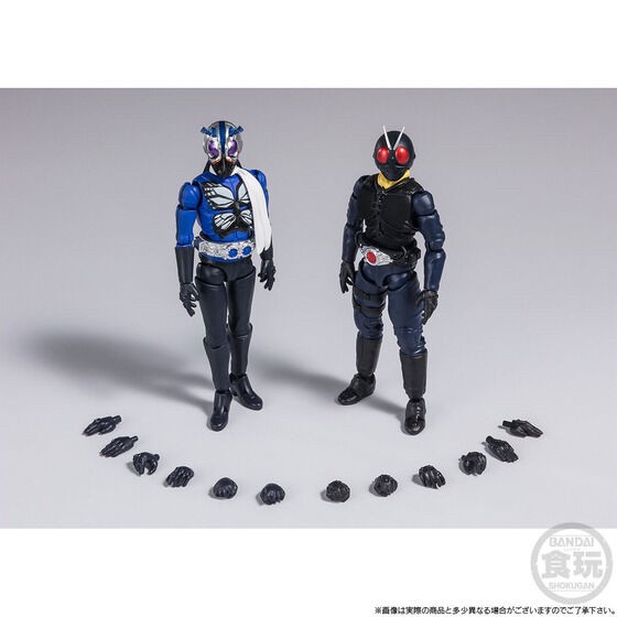 PRE-ORDER : SHODO-O Shin Kamen Rider Kamen Rider No. 0 & Phase Variation Batta Augments