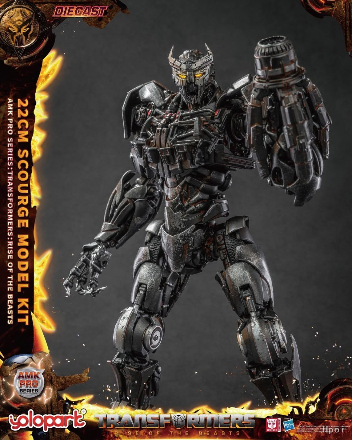 Pre-order : AMK PRO Series Transformers: Rise of the Beasts Scourge Model Kit by YOLOPARK