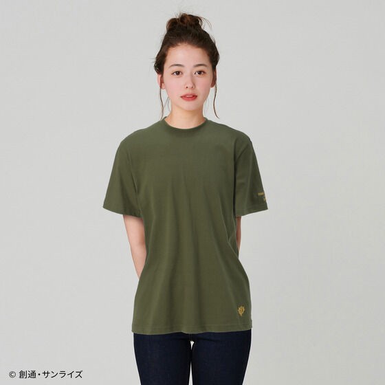 PRE-ORDER : Mobile Suit Gundam Mark Basic Line Embroidery T-shirt