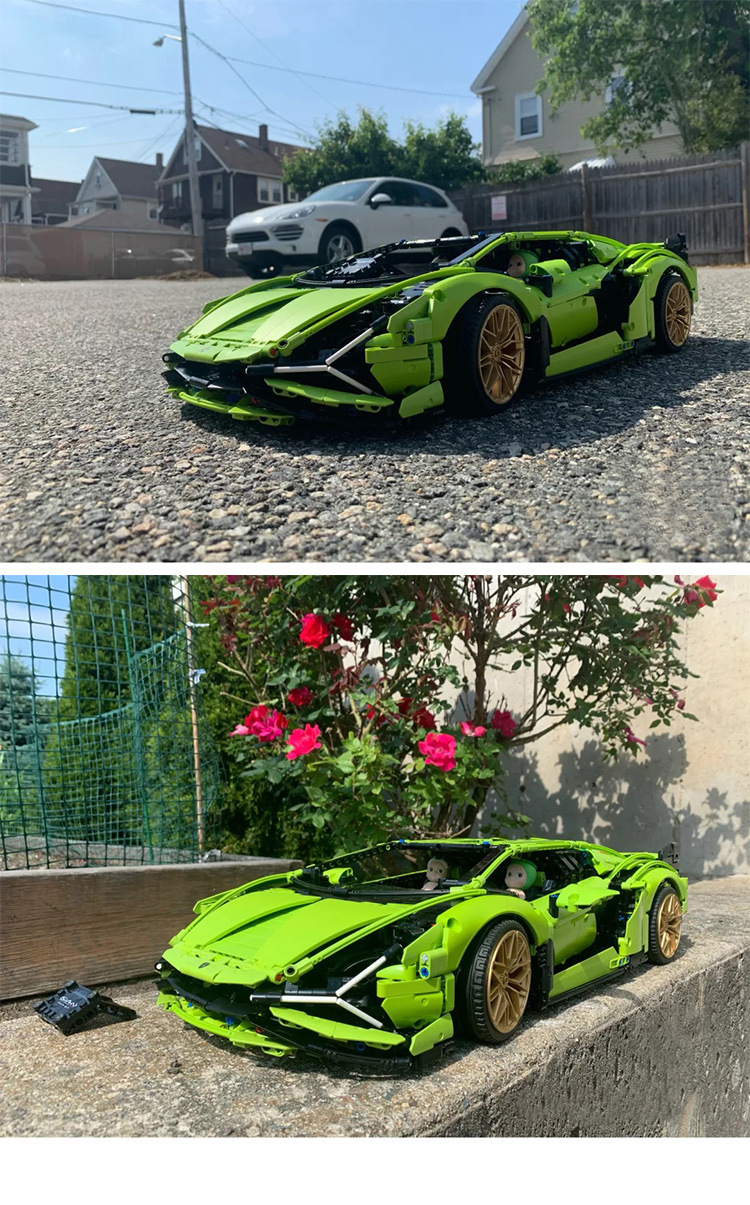 Le bo 10273 Lamborghini Sián FKP 37 3716pcs