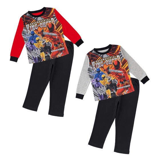 PRE-ORDER : Ohsama Sentai King-Ohger Smooth Realistic Print Pajamas