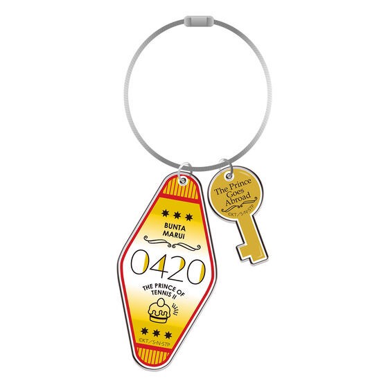 PRE-ORDER : The Prince of Tennis Abroad Ver.B.MARUI Room Keychain with Key Charm