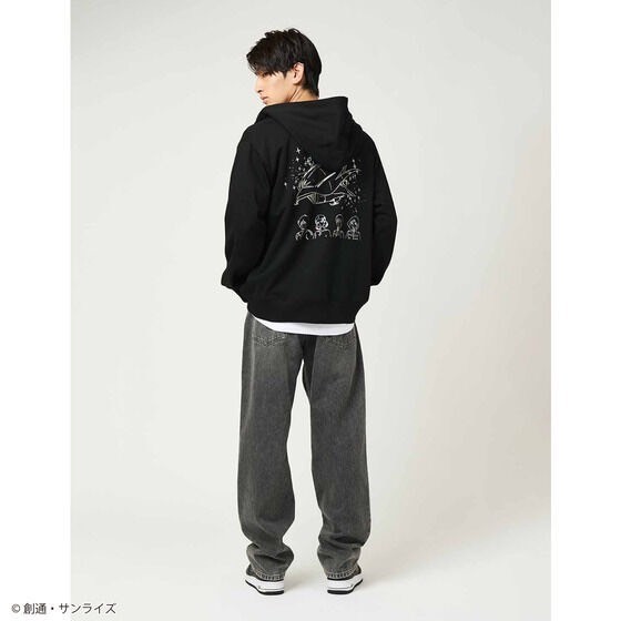 PRE-ORDER : STRICT-G graniph "Mobile Suit Gundam" Hoodie Glowing Universe (Glowing Universe Zip Hoodie)