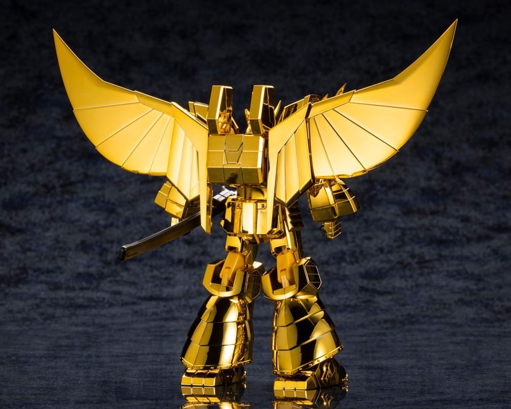 Pre-order : *Kotobukiya Shop Limited* Great Goldran Gold Plated Ver. Plastic Model Kit by Kotobukiya
