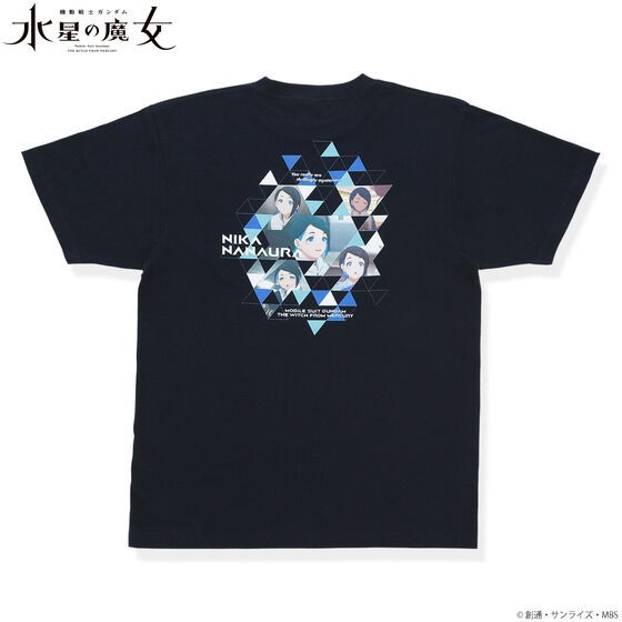 PRE-ORDER : Mobile Suit Gundam The Witch from Mercury Chuatury Design / Nika Design Short Sleeve T-shirt