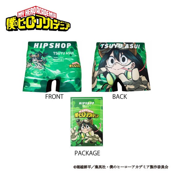 PRE-ORDER : My Hero Academia HIPSHOP Underpants "MY HERO ACADEMIA Series"