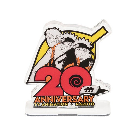 PRE-ORDER : Acrylic Logo Display EX Naruto 20th Logo