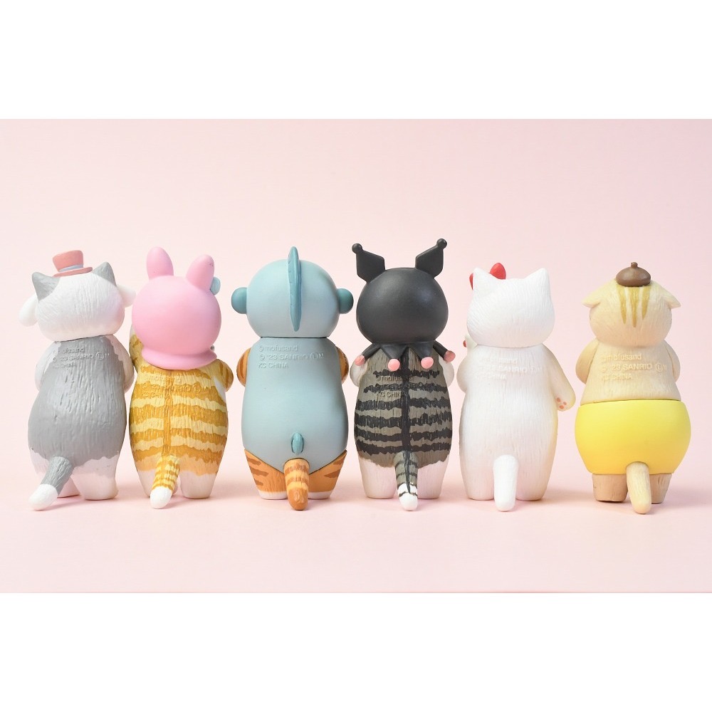 Mofusand x Sanrio Characters by Kitan Club (Set of 6)
