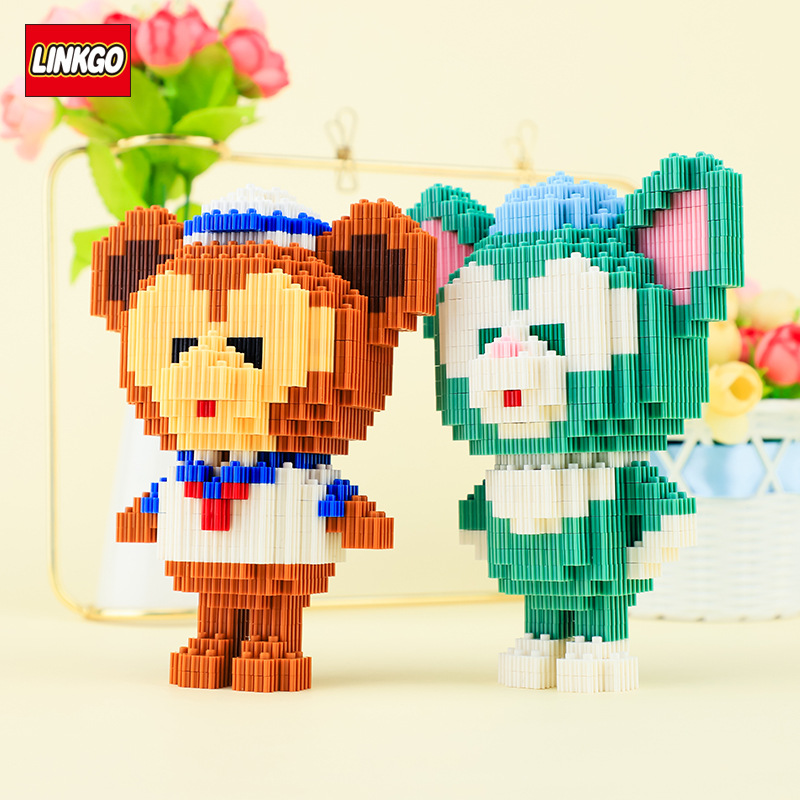 Linkgo 68205-68208 Animals (แบบเฟือง)