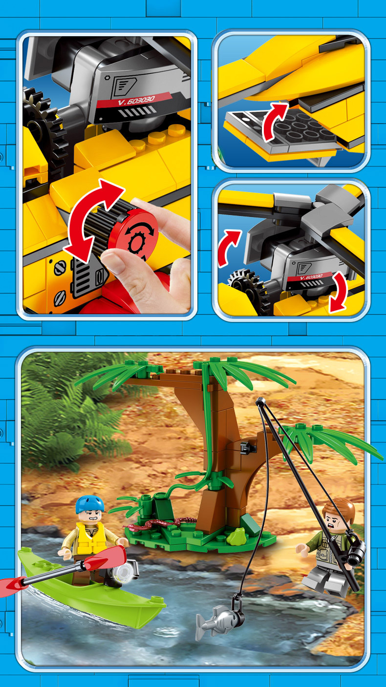 Sembo Block - 603030 Rescue Team 324pcs