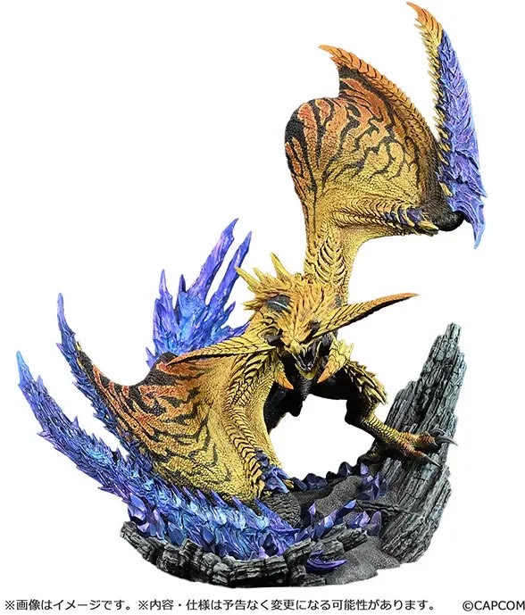 Pre-order : Monster Hunter: Capcom Figure Builder Creators Model Shining Thunder Wyvern Rey Dau by Capcom