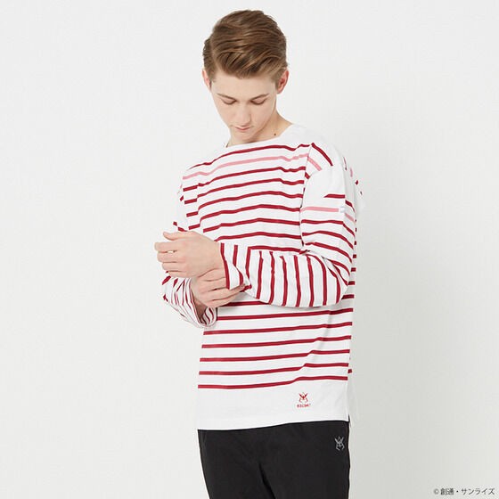 PRE-ORDER : STRICT-G MONT KEMMEL "Mobile Suit Gundam" Long Sleeved Basque T-shirt