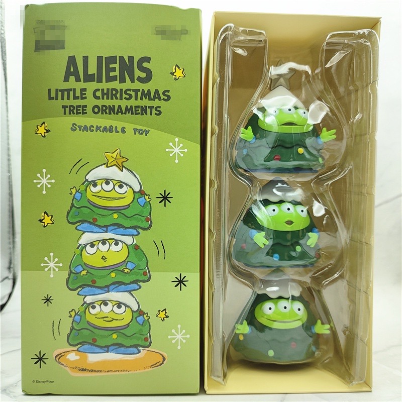 Toy Story - Aliens Little Christmas Tree Ornaments - Stackable Toy by Soap Studio