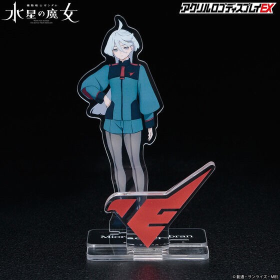 PRE-ORDER : Acrylic Logo Display EX Mobile Suit Gundam The Witch from Mercury Asticasia College of Technology Mark