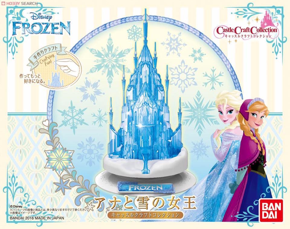Pre-order : Plastic Model Kit : Disney Castle Craft Collection - FROZEN (มีไฟ LED)