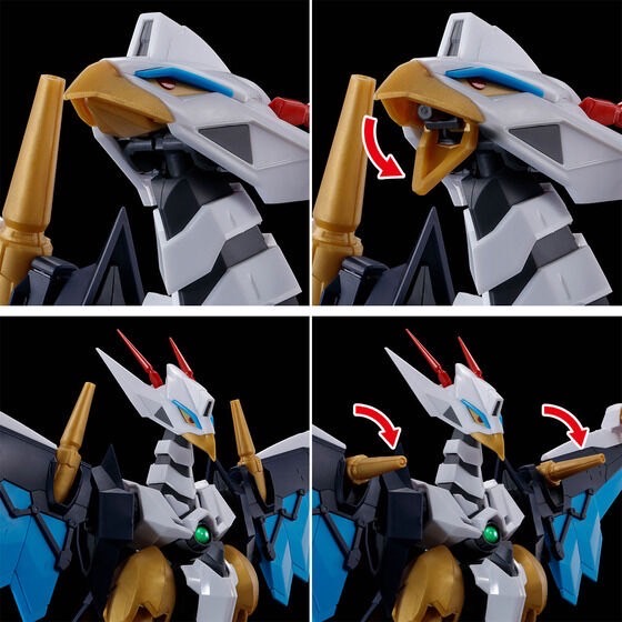 PRE-ORDER : HG Amplified IMGN Kujinmaru (Mashin Hero Wataru) Plastic Model