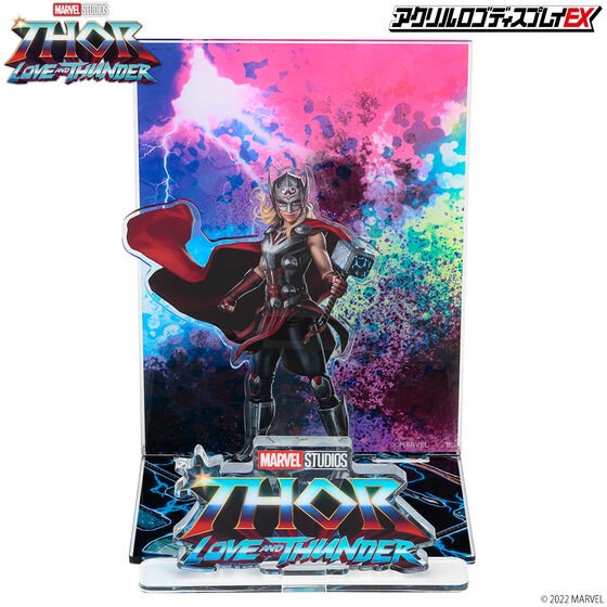 PRE-ORDER : Acrylic Logo Display EX MARVEL Thor: Love and Thunder